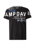 CAMP DAVID T-Shirt blau/orange/schwarz/weiß
