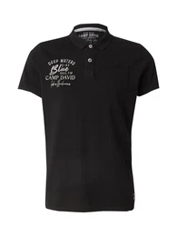 Poloshirt schwarz / wei
