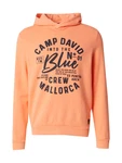 CAMP DAVID Sweatshirt nachtblau / orange