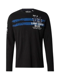 Shirt blau / schwarz / wei