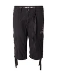 CAMP DAVID Shorts schwarz/weiß