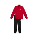 PUMA Trainingsanzug 'ESS' rot/schwarz/weiß