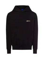 Jack & Jones Sweatshirt Hoodie JORISLINGTON BACK SWEAT HOOD rostrot/schwarz/wei