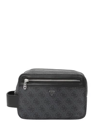Kulturtasche 'Losanna' dunkelgrau / schwarz
