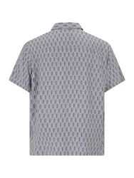 Jack & Jones Plus Hemd JORMARSHALL ISLINGTON dunkelblau/weiß