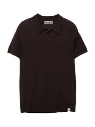 Pull&Bear Poloshirt schoko