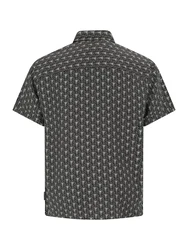 Jack & Jones Plus Hemd JORMARSHALL ISLINGTON schwarz/weiß