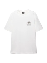 T-Shirt 'MIAMI' schoko / wei