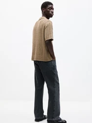 Pull&Bear Poloshirt hellbraun