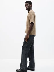 Pull&Bear Poloshirt hellbraun