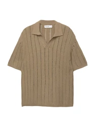 Pull&Bear Poloshirt hellbraun
