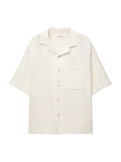 Pull&Bear Hemd weiß