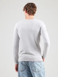 Superdry Pullover ESSENTIALS graumeliert