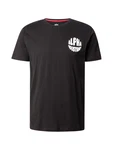 ALPHA INDUSTRIES T-Shirt schwarz/weiß