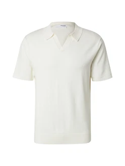SELECTED HOMME Poloshirt/Pullover 'TELLER' hellbeige