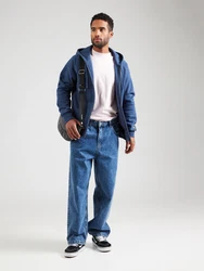 Carhartt WIP Sweatjacke Chase marineblau