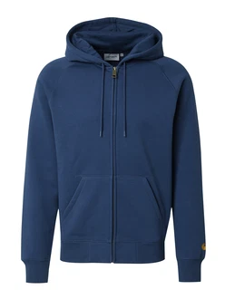Carhartt WIP Sweatjacke Chase marineblau