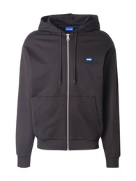 Sweatjacke 'Nadarasi' blau / schwarz / wei