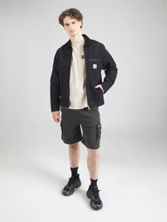 Superdry Rundhalsshirt CONTRAST STITCH POCKET T-SHIRT hellbeige/schwarz