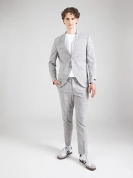 JACK & JONES Anzug JPRFranco saphir/grau/weiß