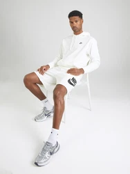 Nike Sportswear Sweatshirt 'Club Fleece' ecru / schwarz