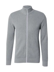 Kronstadt Strickjacke 'Erik' graumeliert