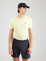 On Sportshirt hellgelb/dunkelgelb/schwarz