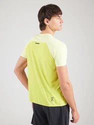 On Sportshirt hellgelb/dunkelgelb/schwarz
