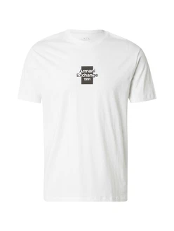 ARMANI EXCHANGE T-Shirt schwarz/weiß ARMANI EXCHANGE T-Shirt schwarz/weiß