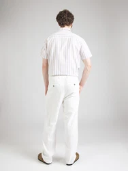 SELECTED HOMME Hose SLH220-BRODY SUN weiß