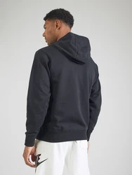 Nike Sportswear Sweatshirt 'Club Fleece' schwarz/weiß