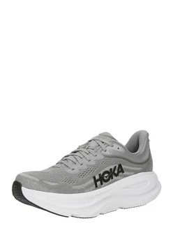 HOKA Laufschuh 'BONDI 9' grau/schwarz