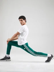 ADIDAS PERFORMANCE Sporthose Essentials grn/wei