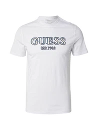 T-Shirt beige / hellblau / wei