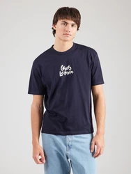 GUESS T-Shirt marine/hellblau/weiß