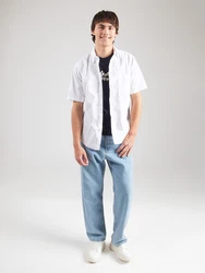 GUESS T-Shirt marine/hellblau/weiß