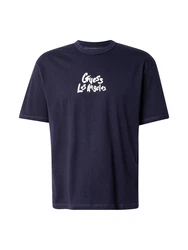 GUESS T-Shirt marine/hellblau/weiß