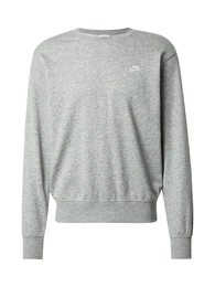 Sweatshirt 'Club Fleece' graumeliert / wei