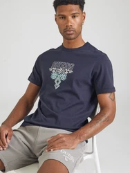 GUESS T-Shirt navy / hellblau / weiß