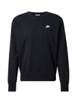 Nike Sportswear Sweatshirt 'Club Fleece' schwarz