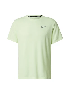 NIKE Sportshirt Miler neongrün
