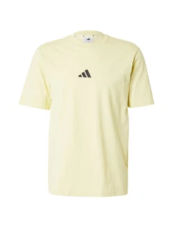 ADIDAS SPORTSWEAR Essentials Shirt hellgelb/schwarz