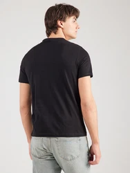 GUESS T-Shirt rauchblau/hellgrau/schwarz/weiß