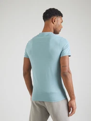 GUESS T-Shirt navy/hellblau/weiß