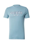 GUESS T-Shirt navy/hellblau/weiß