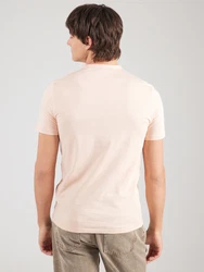 GUESS T-Shirt nude/basaltgrau/weiß