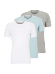 Calvin Klein Unterhemd T-Shirt hellblau/graumeliert/weiß