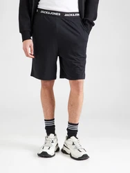 JACK & JONES Shorts 'JACEVEREST' schwarz/weiß