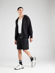JACK & JONES Shorts 'JACEVEREST' schwarz/weiß