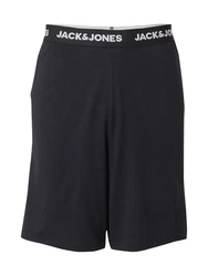 JACK & JONES Shorts 'JACEVEREST' schwarz/weiß